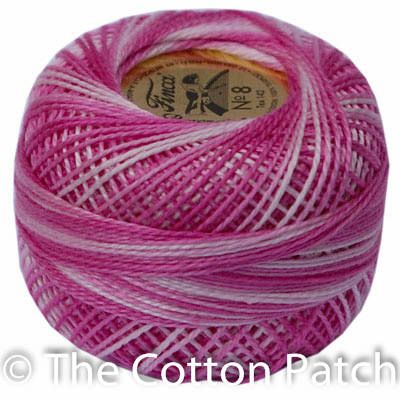 Presencia Perle Cotton #8 Variegated Thread: Colour 9415