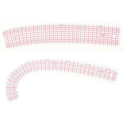 Clover Curve Ruler with Mini Ruler