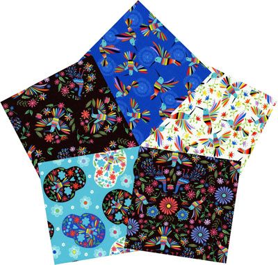 Mexicana Fabric Fat Quarter Pack