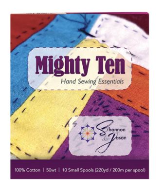 Aurifil Thread Set Mighty Ten Shibaguyz