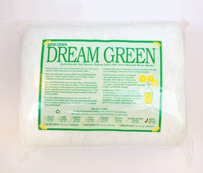 Quilters Dream Green Recycled Polyester Wadding, King Size