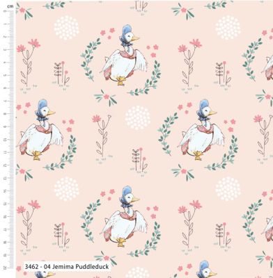 Peter Rabbit Fabric: Jemima Puddleduck