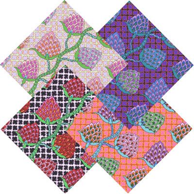 Kaffe Fassett Collective Paisley Flower Fat Quarter Pack