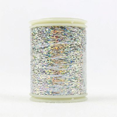 Hologram Metallic Silver Thread Wonderfil