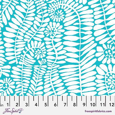 Kaffe Fassett Collective: Fronds White (per 1/4 metre)