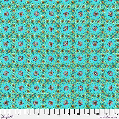 Tropicalism Fabric: Corossol Blue (per 1/4 metre)