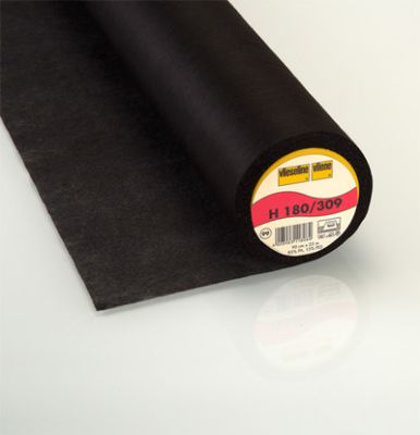 Vlieseline Vilene Ultrasoft H180/309 Iron on Light Interfacing Charcoal