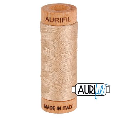 Aurifil 80 Cotton Thread 2314 Beige 274m