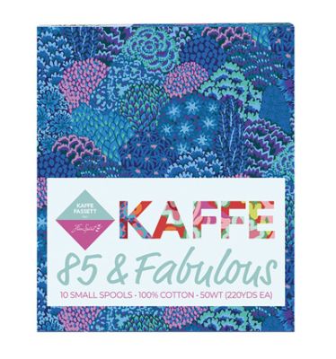 Kaffe Fassett 85 and Fabulous Aurifil Thread Set