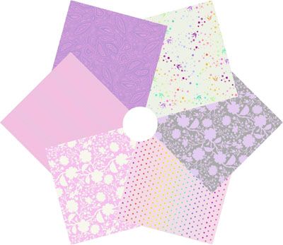 Tula Pink True Colours Whisper Fat Quarter Bundle