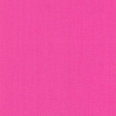 Kona BRT. Pink Cotton Solid Patchwork Fabric: (per 1/4 metre)