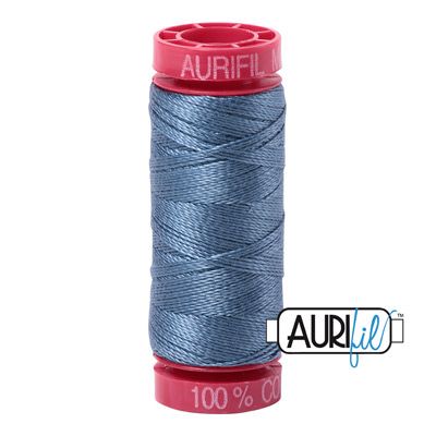 Aurifil 12 Cotton Thread 1126 Blue Grey