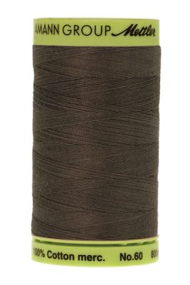 Mettler 60 Cotton Thread 800m 0416 Dark Grey