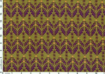 Free Spirit Designers Fabric: Fallen Mossy (per 1/4 metre)