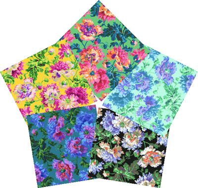 Kaffe Fassett Collective Garden Party Fat Quarter Pack