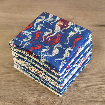 My Seven Seas Ocean Waves Fat Quarter Pack