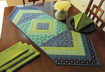 June Tailor Morning Blend Quilt as you Go Table Runner Wadding