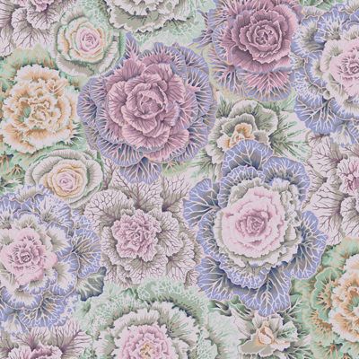 Philip Jacobs Fabric Brassica Grey (per 1/4 metre)