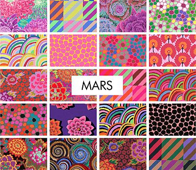 Kaffe Fassett Collective Mars Big Charm Pack