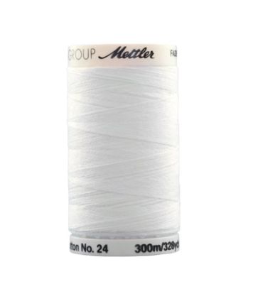 Mettler Basting Thread 300m 0002 White