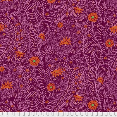 Kaffe Fassett Fabric Ferns Cherry (per 1/4 metre)