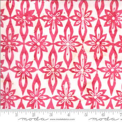 Confection Batiks Fabric: Stella Strawberry (per 1/4 metre)