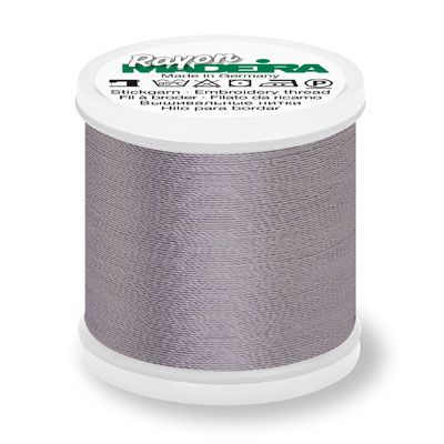 Madeira Rayon 40 Embroidery Thread 1040 Grey