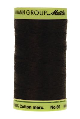 Mettler 60 Cotton Thread 800m 0431 Brown Black