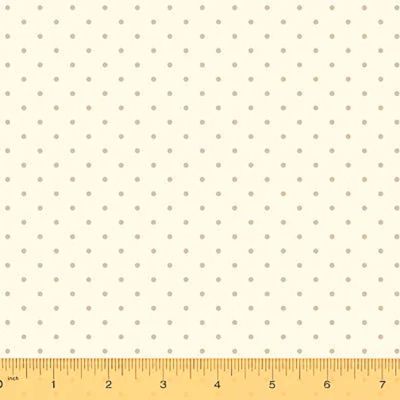 Camilla Fabric: Dainty Dots Ivory (per 1/4 metre)