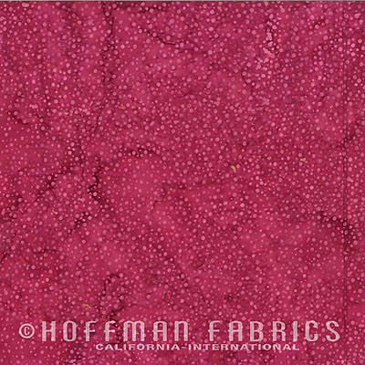 Hoffman Batik fabric: Bali Dots Valentine (per 1/4 metre)