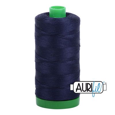 Aurifil 40 Cotton Thread 2785 Very Dark Navy