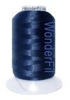 InvisaFil Thread: 100wt 2 ply Polyester 2500m Spool Navy