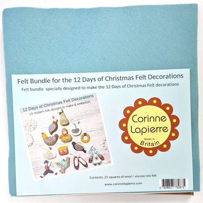 12 Days of Christmas 25 Felt Bundle