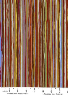 Kaffe Fassett Strata Fabric Brown (per 1/4 metre)