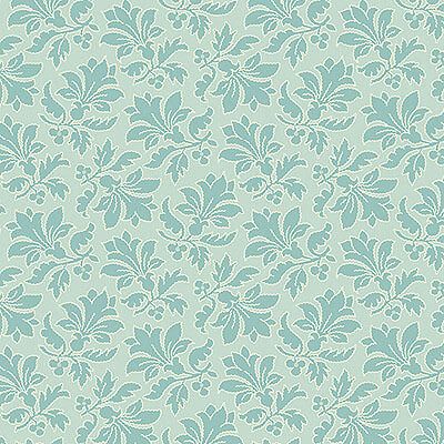 Annabella Fabric: Damask Teal (per 1/4 metre)