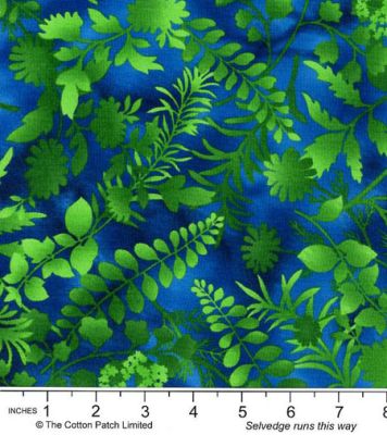 Modern Florals fabric: Ferns