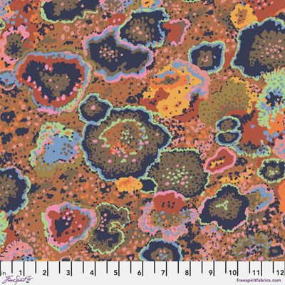 Kaffe Fassett Fabric Lichen Brown (per 1/4 metre)