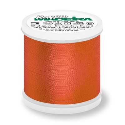 Madeira Rayon 40 Embroidery Thread 1221 Paprika