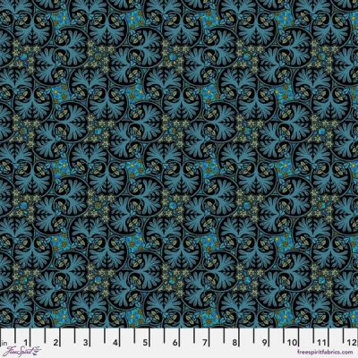 Language of Flowers Fabric: William Noir (per 1/4 metre)