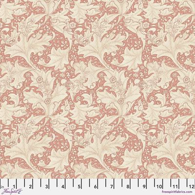 William Morris Emery Walker Fabric: Wallflower Chrysanthemum