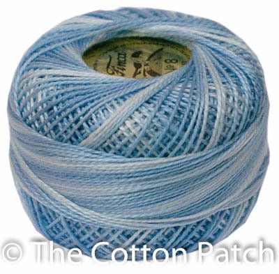 Presencia Perle Cotton #8 Variegated Thread: Colour 9640