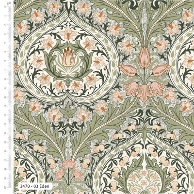 William Morris Fabric Sweet Symphony, Eden