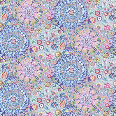 Kaffe Fassett Collective 108" Quilt Back Fabric: Millefiore Pastel