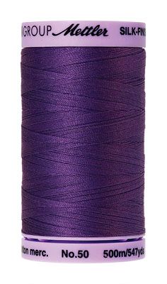 Mettler 50 Cotton Thread 500m 0030 Iris Blue