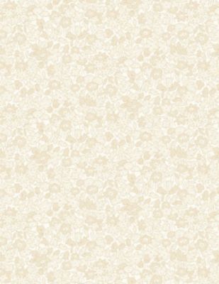 Sentiments fabric: Tonal Flowers Cream