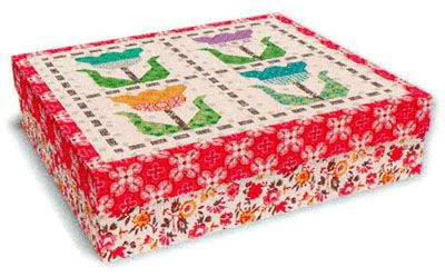 Stitched Tulips Quilt Kit Preorder