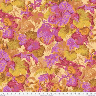 Kaffe Fassett Fabric Grandiose Ochre (per 1/4 metre)