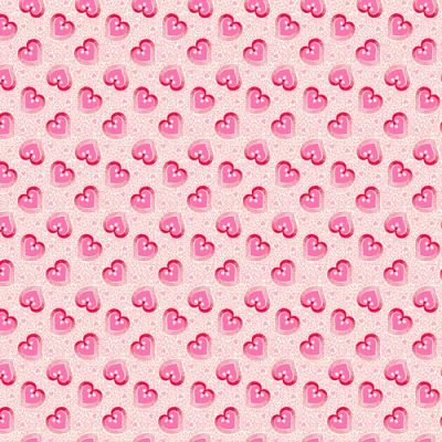 Heart and Soul fabrics: Big Heart, White