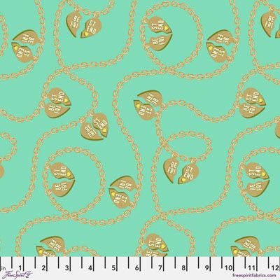 Tula Pink Besties Fabric: Lil Charmer Meadow (per 1/4 metre)