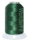 InvisaFil Thread: 100wt 2 ply Polyester 2500m Spool Christmas Green